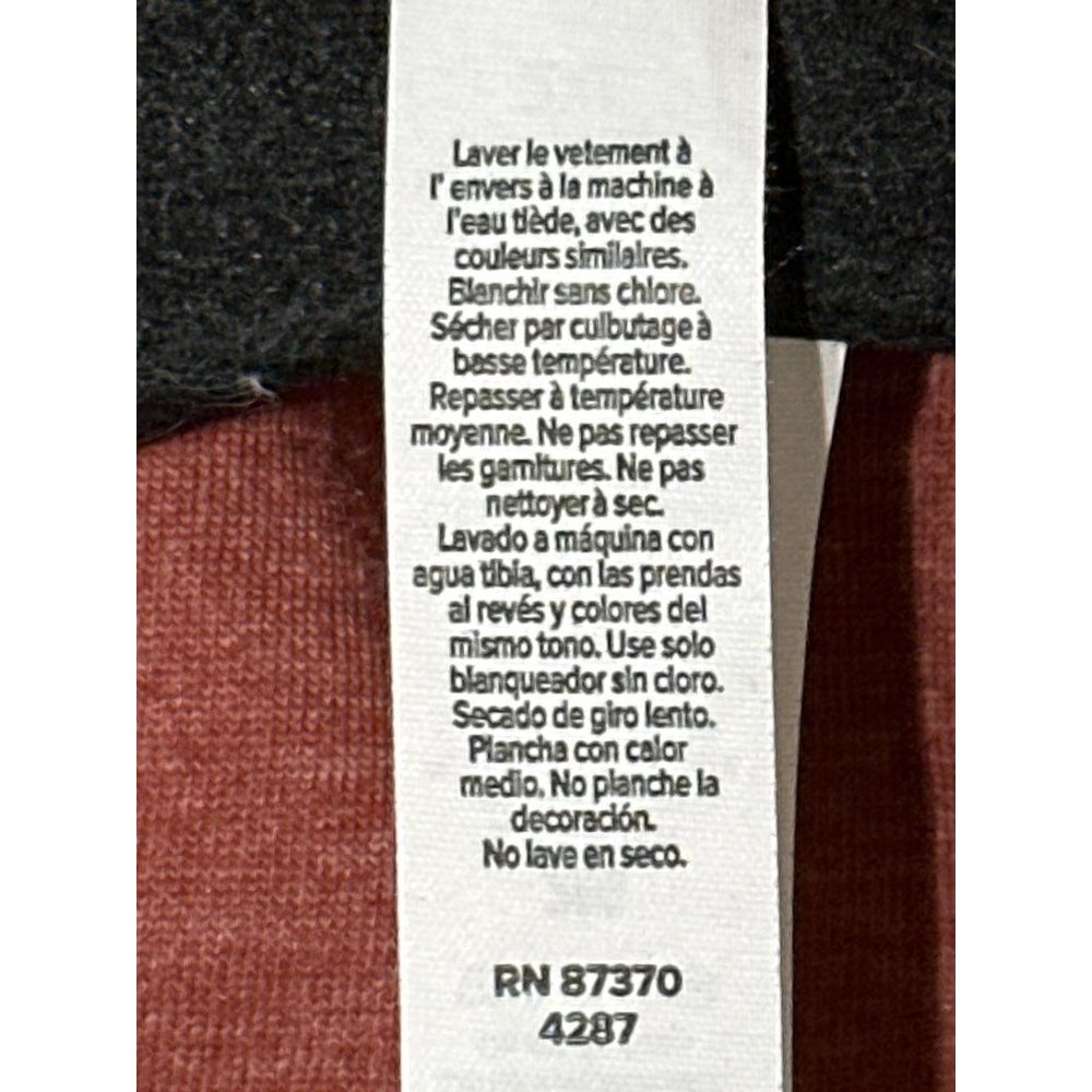 Bella Canvas size 2XL orange Pugkin Spice Latte short sleeve cotton blend tee - Picture 6 of 7